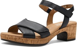 Gabor Gabor 82.072 Womens Dress Sandals Black : EU 41 (US Womens 11) B - Medium, Leather