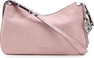 Michael Kors Nolita Medium Top Zip Convertible Shoulder Womens Handbags Smokey Rose, Canvas/Polyurethane