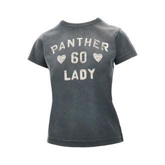 Valentino Panther Lady print T-shirt Woman S