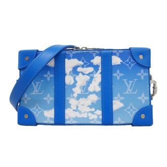 Louis Vuitton Blue White Shoulder Bag (Pre-Owned)