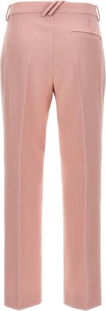 Burberry Tailored Wool Trousers - Rose