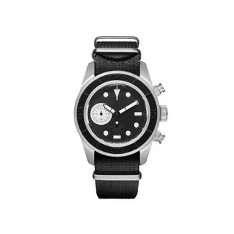 Unimatic Modello Tre Chronograph Quartz Black Dial Mens Watch U3-AEB