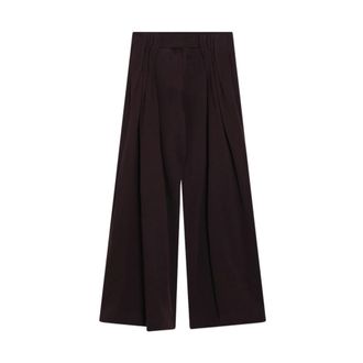 Dries Van Noten Pantalones Anchos - Trousers - Mujer - P&uacute;rpura - S