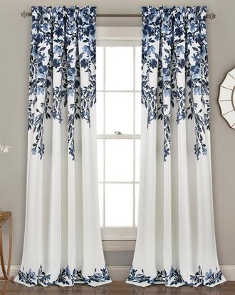 Triangle Home Fashions Tanisha Room Darkening Window Curtain Panels
