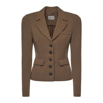 Magda Butrym Blazers, female, Brown, Size: 2XS Blazers