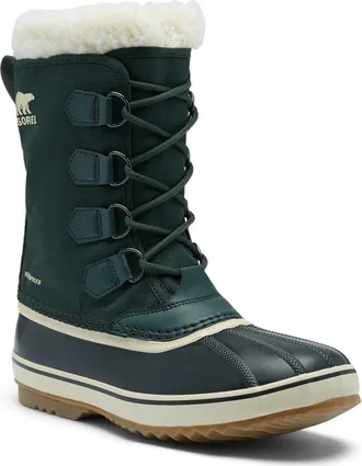 Sorel 1964 PAC Nylon Waterproof Boot in Deep Woods/black at Nordstrom, Size 10.5