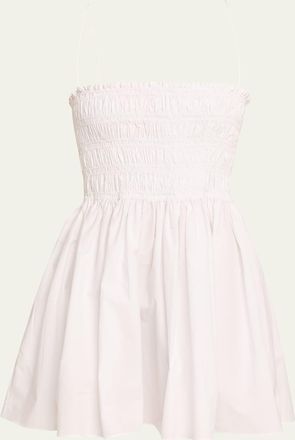 Matteau Shirred Bodice Mini Dress