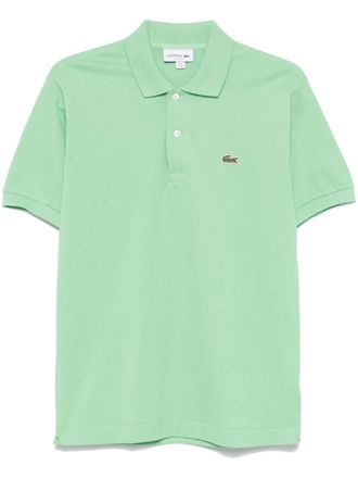 Lacoste piqué polo shirt - men - Cotton - 3 - Green