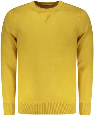 Rifle Giallo Viscosa Heren Sweatshirt
