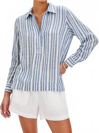 Rails Lagoon Top In Jalisco Stripe