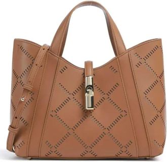 Furla Handbags, female, Brown, Size: ONE SIZE Goccia S Tote