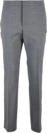 Fabiana Filippi Wool Stretch Trousers - Grey