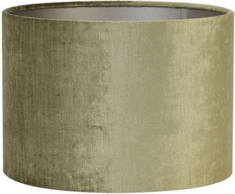 Light & Living Pantalla de lámpara - Gemstone - verde - textil - Light&living