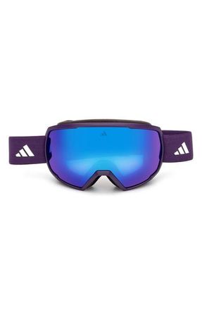 adidas Shield Snow Goggles in Violet /Mirror Violet at Nordstrom