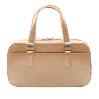 Louis Vuitton Pre-owned Mat Shelton Handbag - Dames - Pre-owned - Beige - Maat: ONE Size Leer