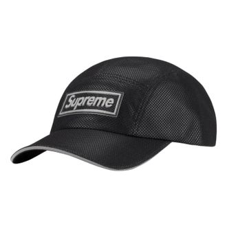 SUPREME FW26 Metallic Mesh Camp Cap Black SUP-FW26-1076-BLK