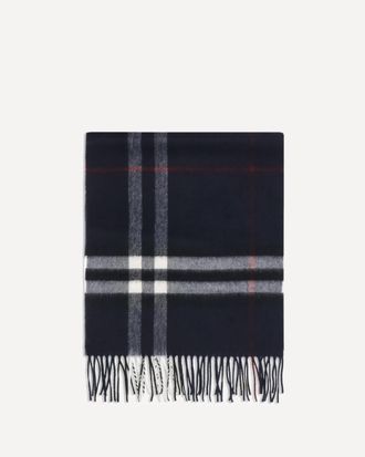 Burberry Cashmere Check Scarf Female UNI