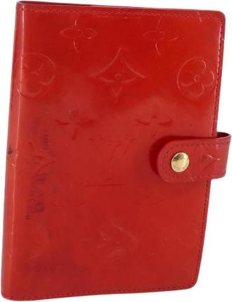Louis Vuitton Pre-owned Day Planner Cover - Dames - Vintage Accessoires - Rood - ONE Size - Leer - Vintage