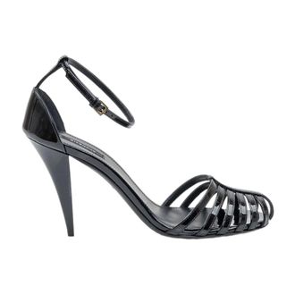 Givenchy High Heel Sandals, female, Black, Size: 10 US Cage Heeled Sandals