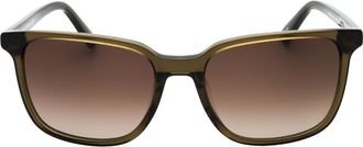 Banana Republic Brown SF groene zonnebril met lens