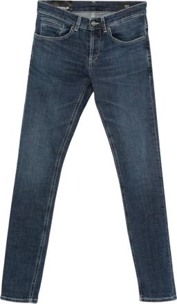 Dondup George Skinny Jeans - Heren - Skinny Jeans - Blauw - W29 - Katoen - Jeans