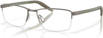 Costa 57mm Rectangle optical glasses in Grey at Nordstrom