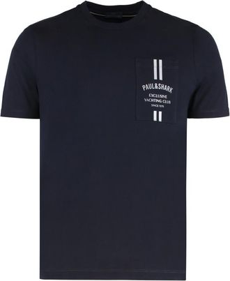 Paul & Shark Dark Navy Logo T-Shirt
