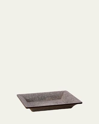 Aerin Faux Shagreen Rectangle Vide Poche