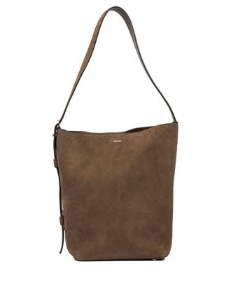Max Mara Archetipo Suede Shoulder Bag