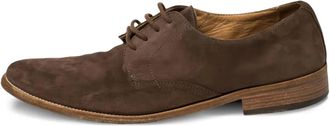 Dolce & Gabbana Derby in pelle scamosciata - Marrone