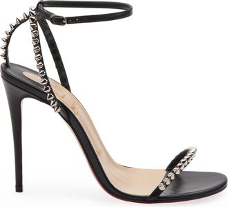 Christian Louboutin So Me Spike Red Sole Sandals