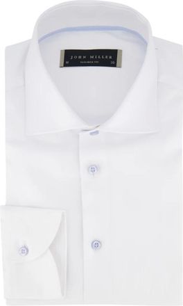 John Miller Heren, Overhemden, Wit, Maat: 7XL