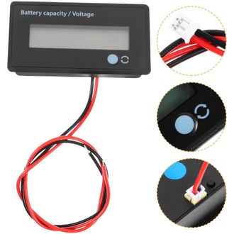 OEM Adecuado Para Comprobadores De Capacidad Y Volt&iacute;metros, Compatible Con Bater&iacute;as De 3,7 V, 12 V Y 3,2 V, Con Carcasa Impermeable Y Retroiluminaci&oacute;n