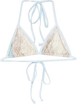 Frankies Bikinis Nick Animal-print Bikini Top