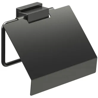 Roca Roca - Portarrollo Negro Rubik Opciones: Con Tapa