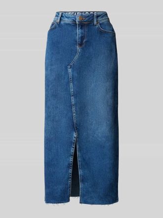Raffaello Rossi Raffaello Rossi Jeansrock mit Gehschlitz Modell LINDY in Blau, Gr&ouml;&szlig;e 32