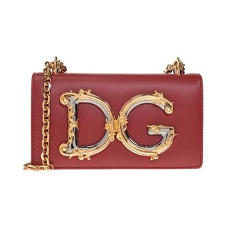 Dolce & Gabbana Mujer, Bolsos, Rojo, Talla: ONE Size