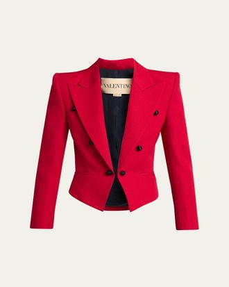 Valentino Garavani Giacca Solid Blazer