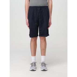 Brunello Cucinelli Navy Linen Blend Tailored Shorts, Brand Size 54 (US Size 38)