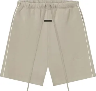 Fear of God Relaxed Fleece Sweatshort With Piping Timber Cloud White 160SP254551F