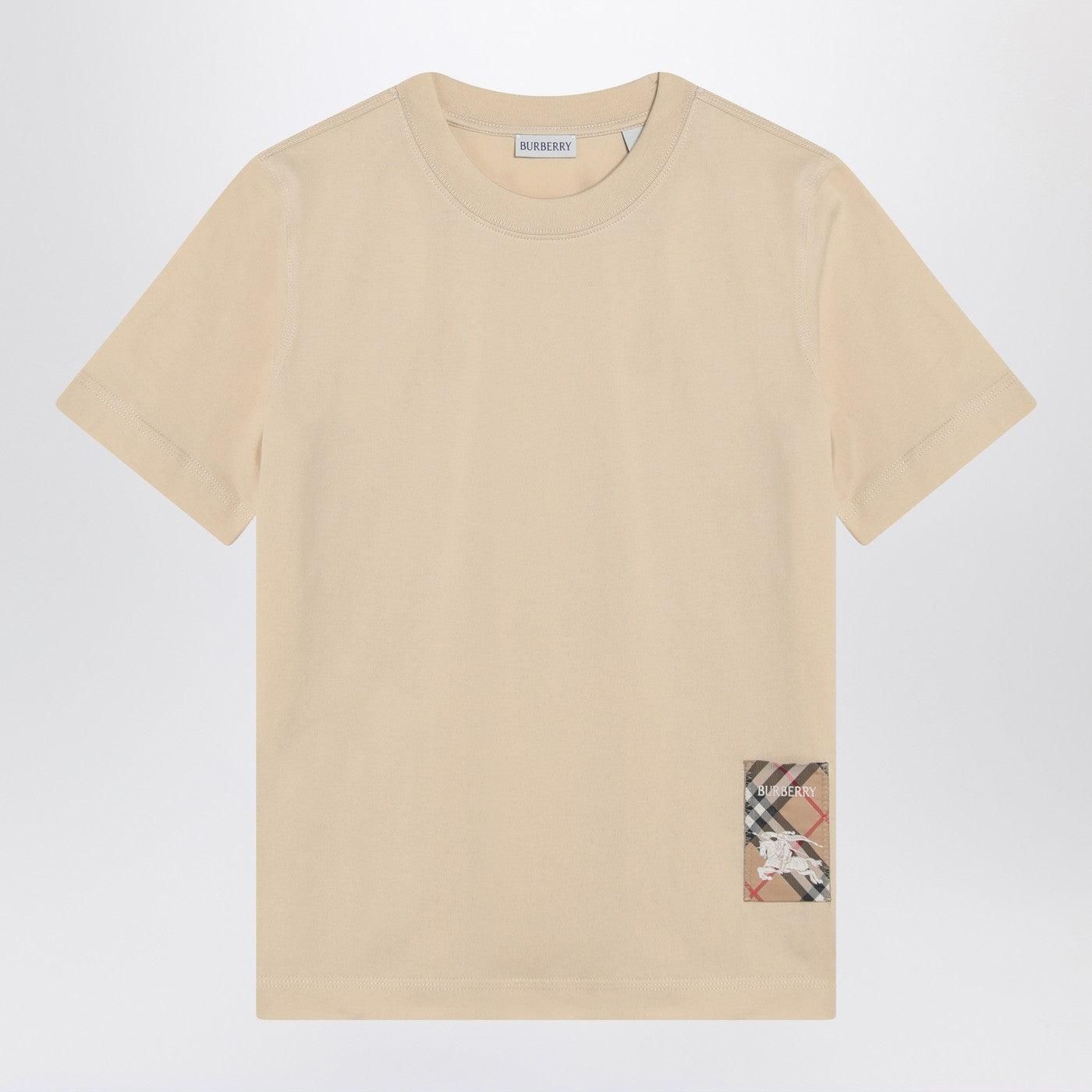 Burberry T-Shirts, male, Black, Size: XS T-shirt with Burberry T-Shirts, male, Black, Size: XS T-shirt with