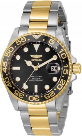 Invicta Pro Diver Quartz Black Dial Two-tone Ladies Watch 33261