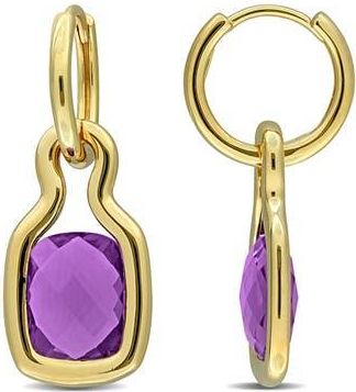 Delmar Amethyst Charm Drop Earrings in Purple at Nordstrom Rack