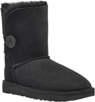 UGG Womens Bailey Button Ii Boots In Black
