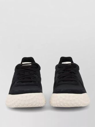 Moncler leather low-top sneakers