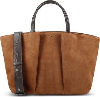 Kaai Mini Horizon Leather Crossbody Bag in Cognac at Nordstrom