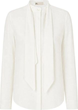 Tory Burch Shirt - Dames - Overhemden - Wit - 2XS - Overhemden