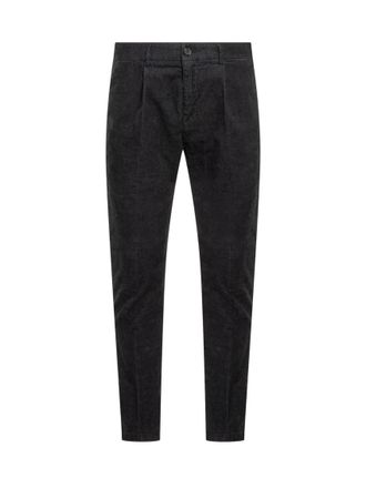 Department Five Black Tapered Chino Pants