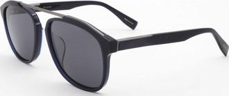 Trussardi Womens STR331F-955BB-56 STR331F 56 955BB Sunglasses - Blue - One Size