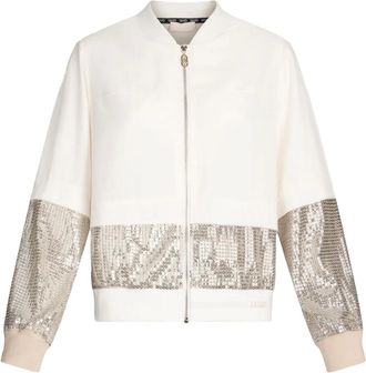 Liu Jo Bomber con paillettes - Toni neutri